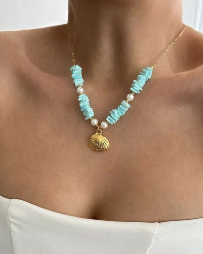 Gold Seabreeze Melody Necklace