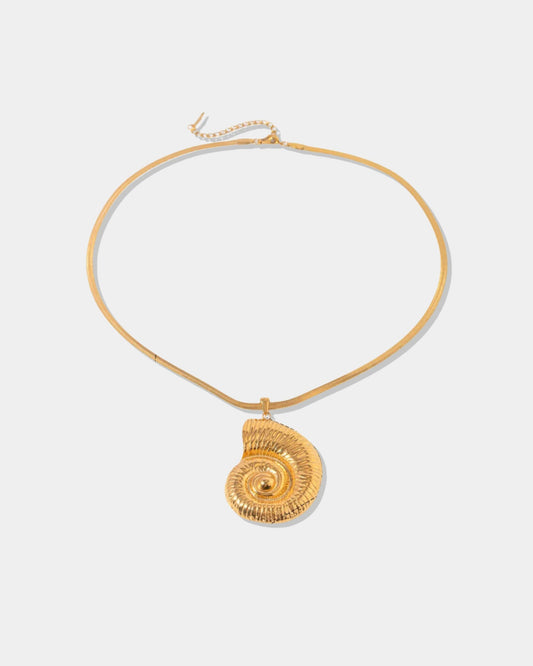 Gold_Shell_Fossil_Necklace_1