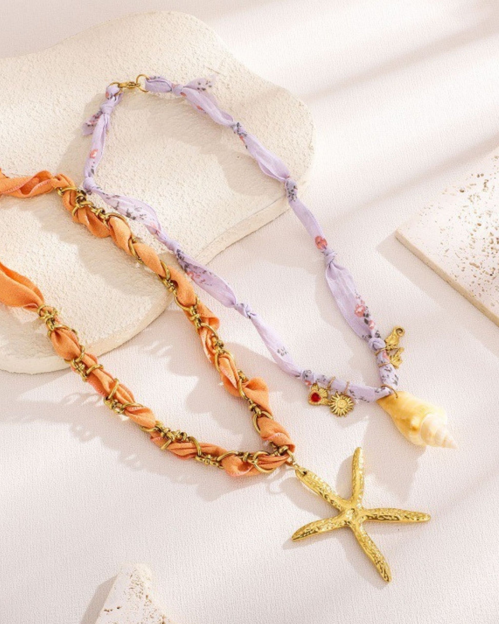Gold_Starfish_Tranquility_Silk_Cord_Necklace_5