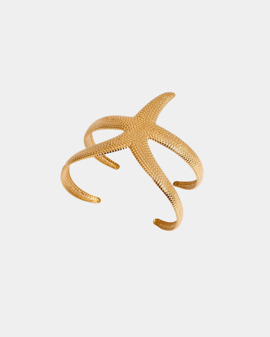 Gold_Starfish_Wrap_Bangle_1