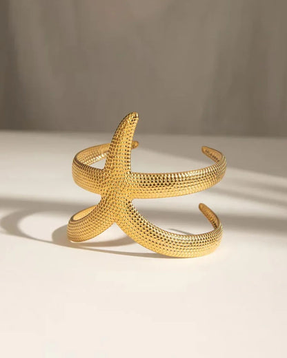 Gold_Starfish_Wrap_Bangle_4