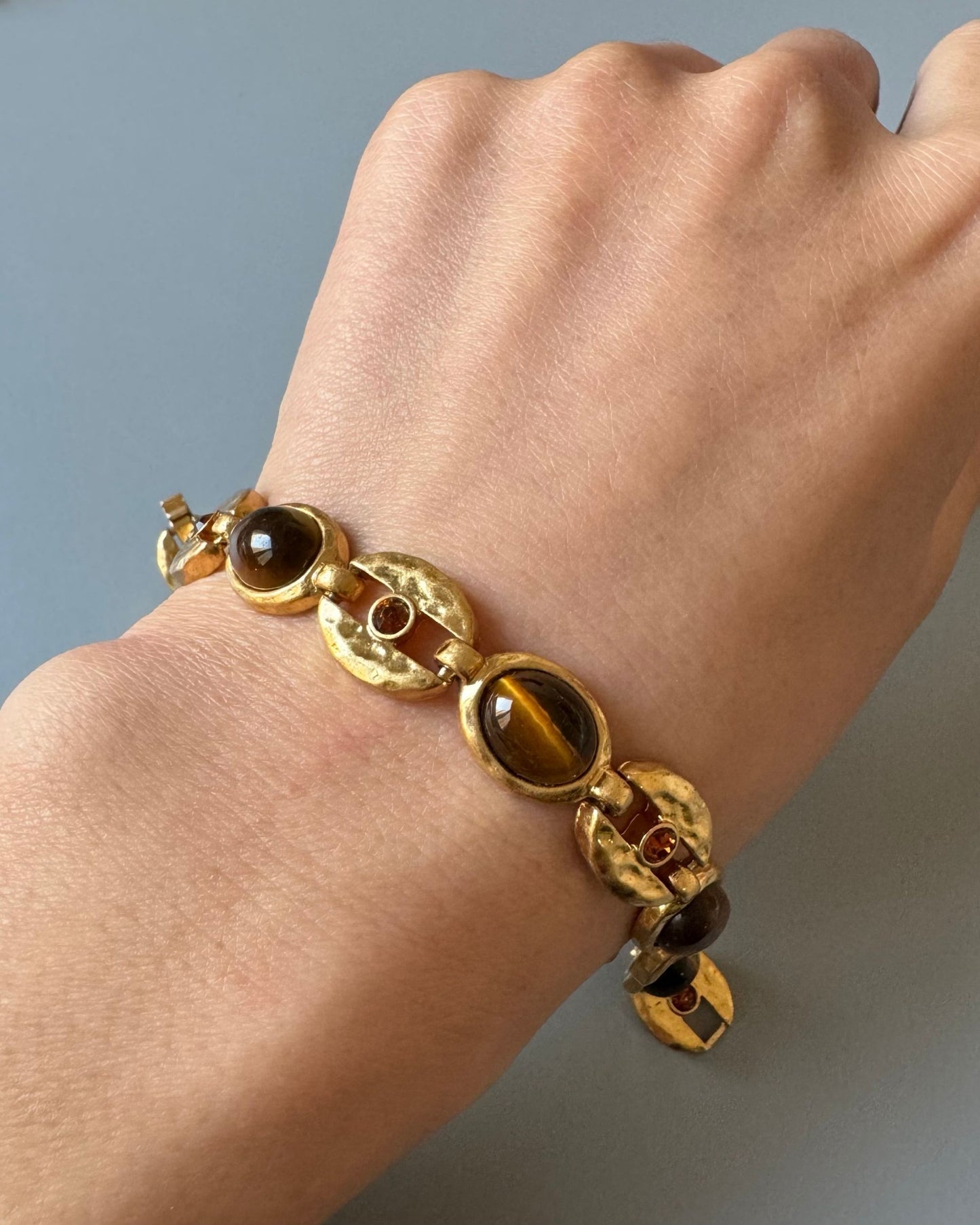 Gold_Tiger_Eye_Beaded_Bracelet_2