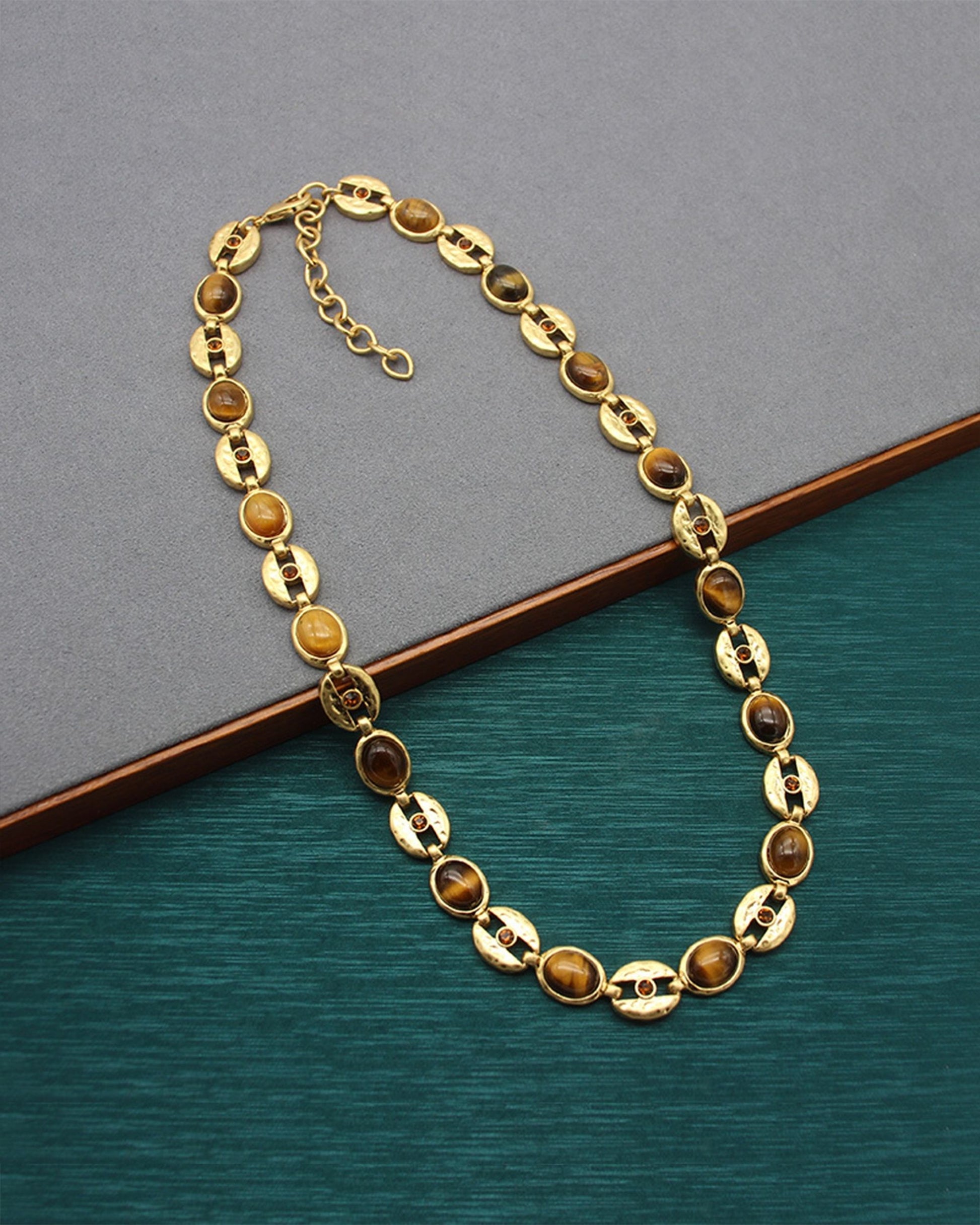 Gold_Tiger_Eye_Beaded_Necklace_3