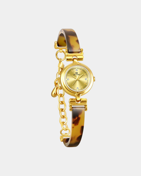 Gold_Tortoise_Shell_Chain_Watch_Bracelet_4