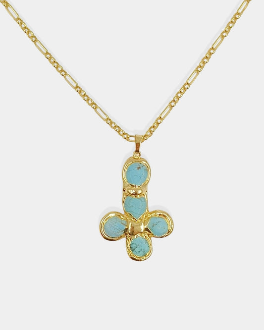 Gold_Turquoise_Cross_Necklace_1
