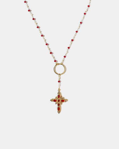 Gold_Vampire_Rose_Lariat_Necklace_1