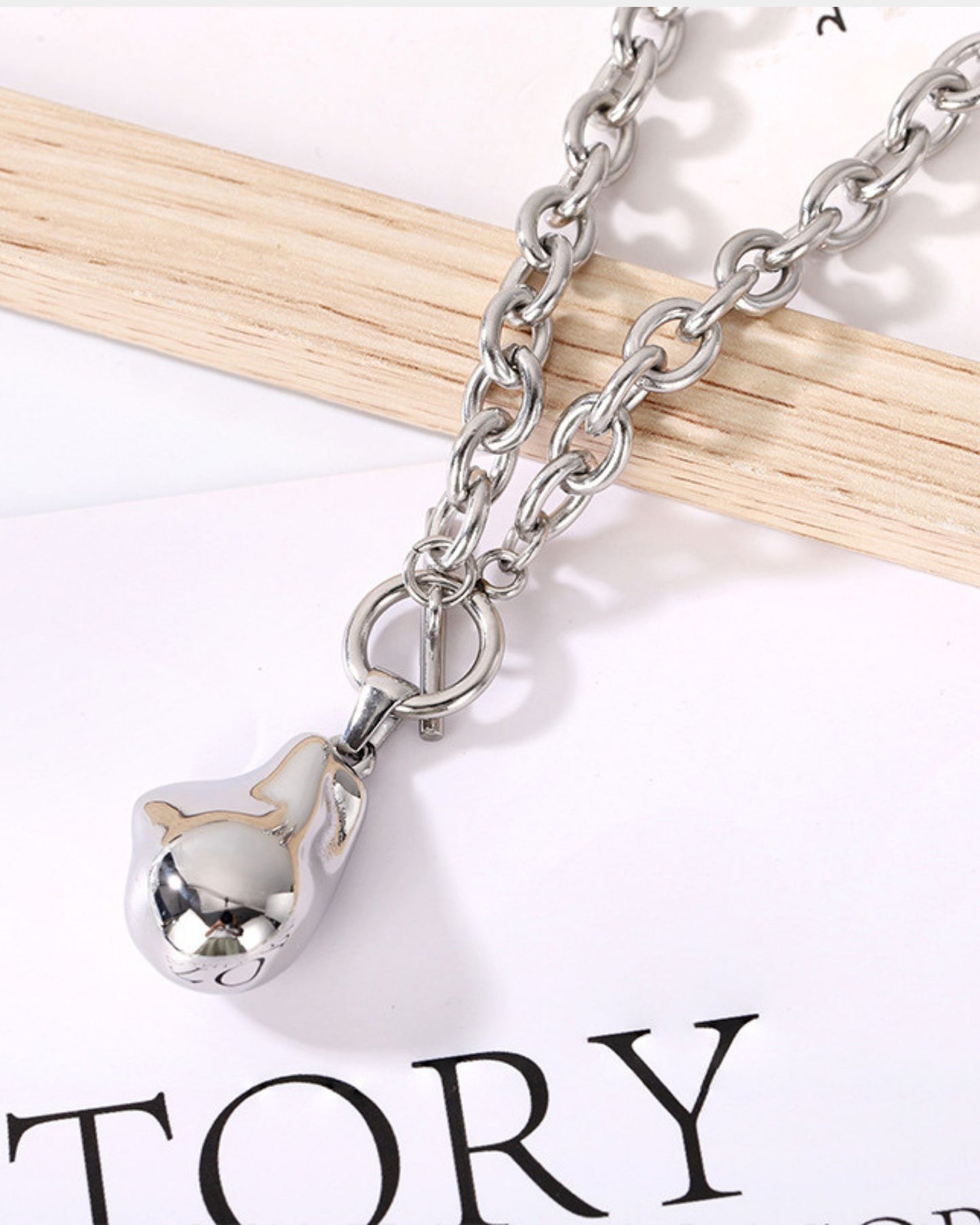 Silver_Ava_Melt_Necklace_2