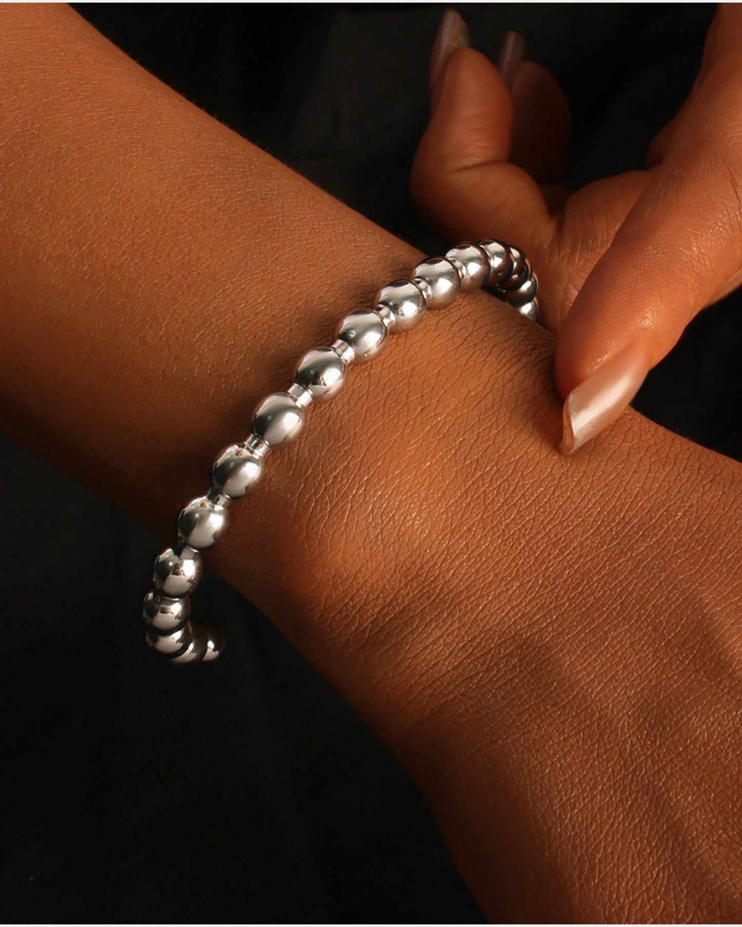 Silver_Morningdrop_Bangle_2