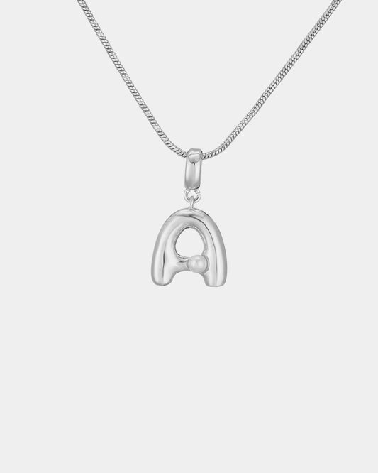 Silver_Pearl_Nebula_Initial_Necklace_3