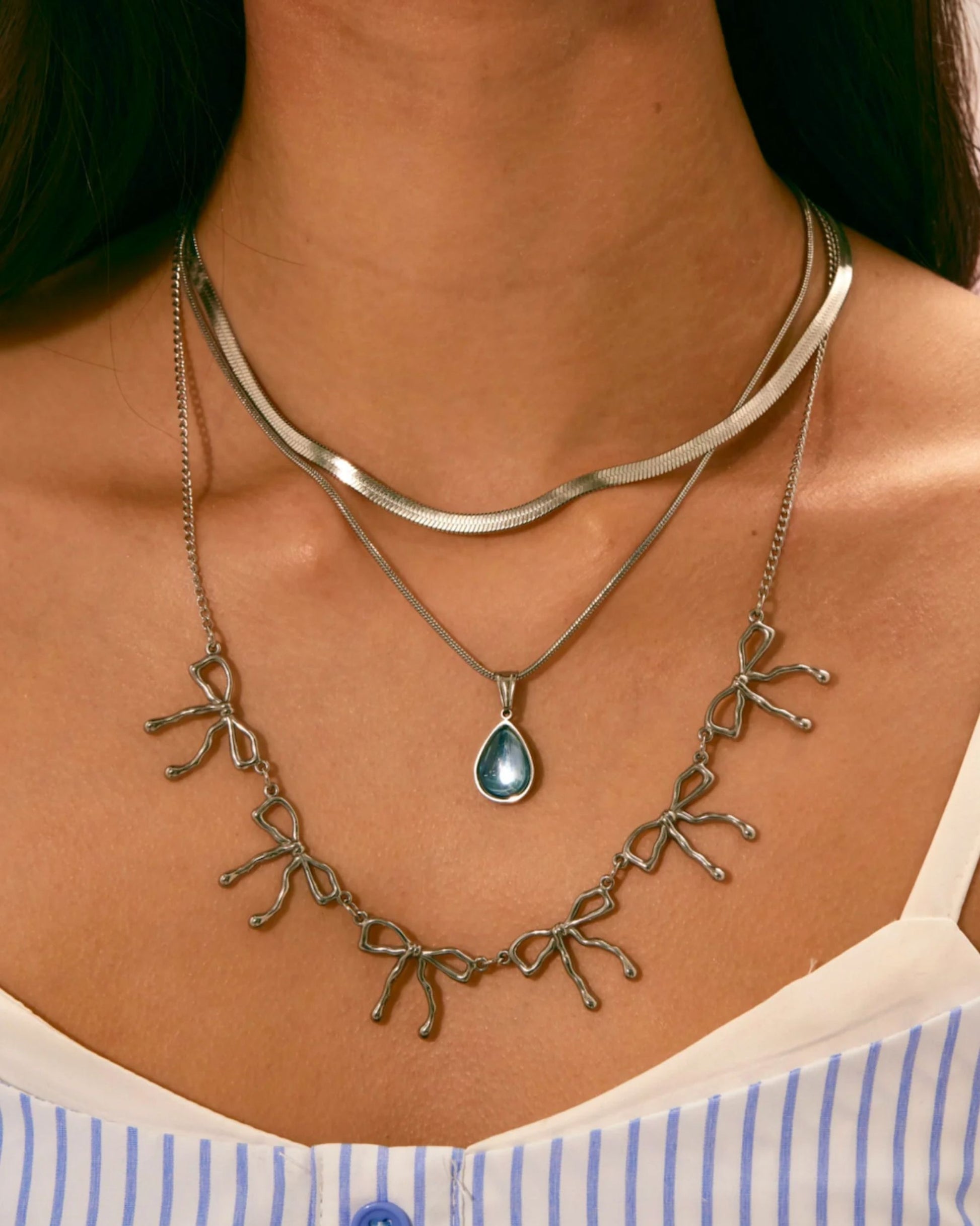 Silver_Water_Drop_Pendant_Necklace_6